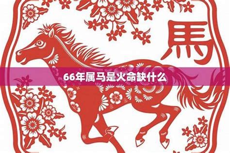 1966年生肖五行|1966年属马的是什么命 1966年属马一生运程